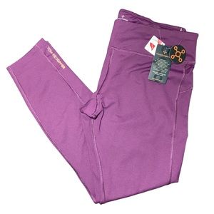 Tommie Copper Leggings Womens XL‎ Amethyst Compression Pants NWT